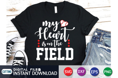 My Heart is on the Field SVG