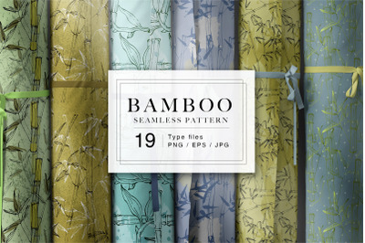 Seamless pattern of Bamboo