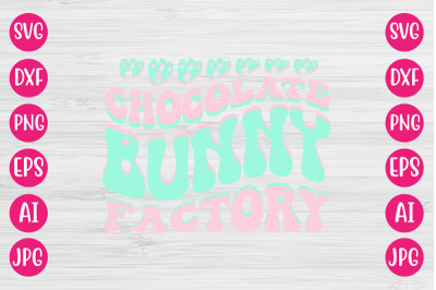 Chocolate Bunny Factory RETRO DESIGN