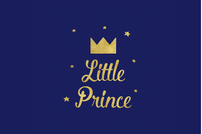 Little Prince SVG, Baby Boy SVG Clipart