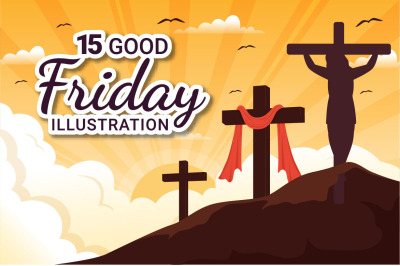 15 Happy Good Friday Illustration