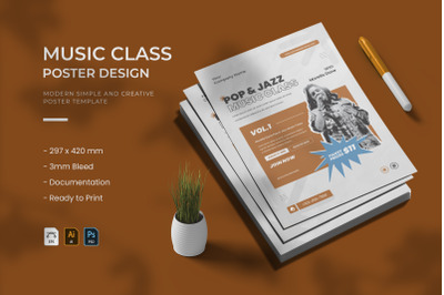 Music Class - Poster