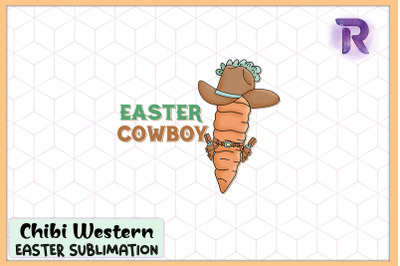 Easter Cowboy Carrot Western Easter