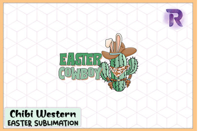 Easter Cowboy Western Cactus