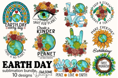Earth Day Sublimation Bundle