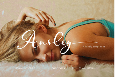 Ansley - A lovely script font