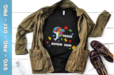 Autism chibi Dolphin Autism Mom