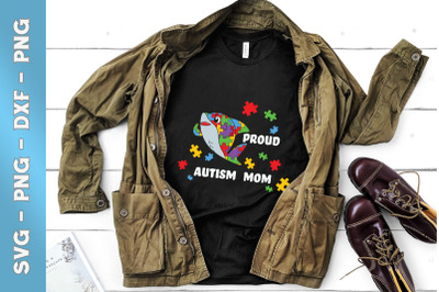 Autism chibi Shark Autism Mom