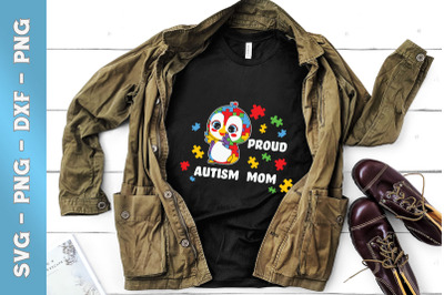 Autism chibi Penguin Autism Mom