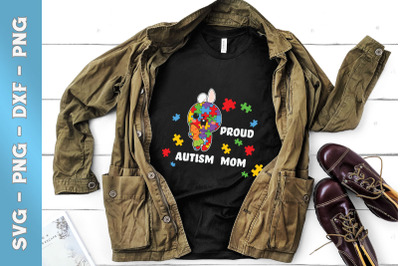 Autism chibi Rabbit Autism Mom