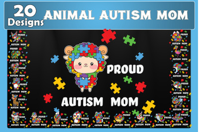 Autism Mom Bundle SVG