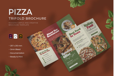 Pizza - Trifold Brochure