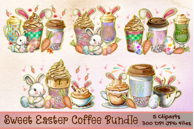 Sweet Easter Coffee Designs Bundle