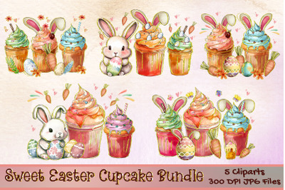 Sweet Easter Cupcake Designs Bundle