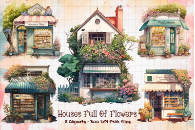 Houses Full Of Flowers Bundle