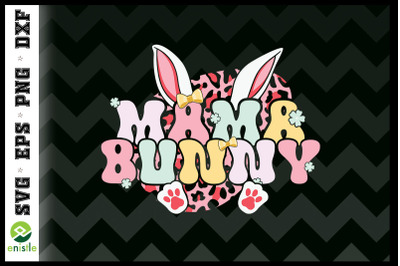 Mama Bunny Retro Easter Bunny