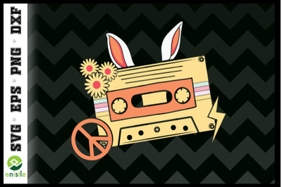 Retro Easter Mixtape Bunny Ears