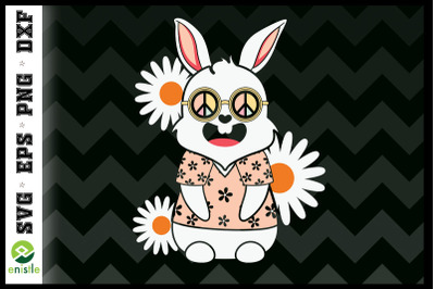 Retro Easter Bunny Goovy Glasses