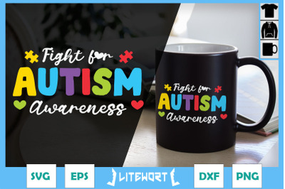 Fight For Autism Awareness Puzzle