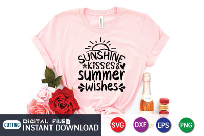 Sunshine Kisses Summer Wishes SVG