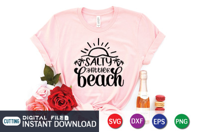 Salty Little Beach SVG