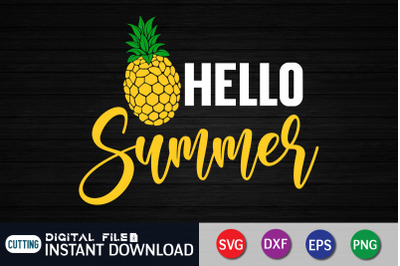 Hello Summer SVG