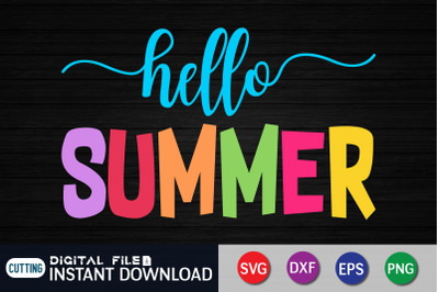 Hello Summer SVG