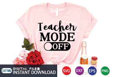 Teacher Mode Off SVG