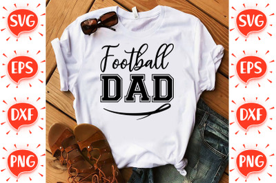 Football Dad SVG