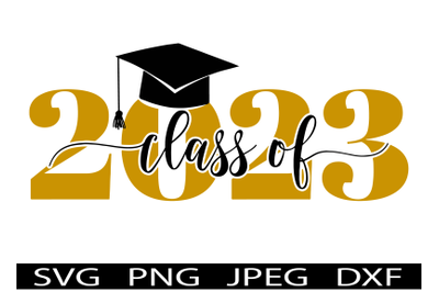 Class of 2023 Graduate SVG T-Shirt Design
