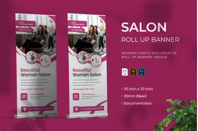 Salon - Roll UP Banner