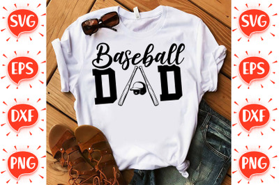 BaseBall Dad SVG