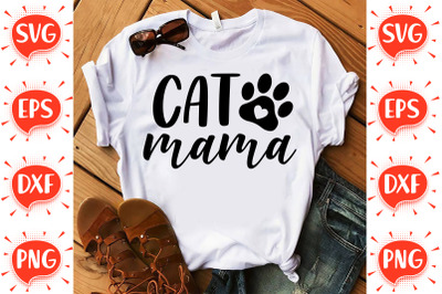 Cat Mama SVG