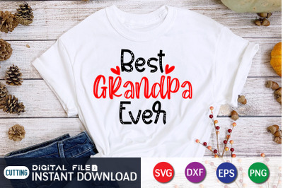 Best Grandpa Ever SVG