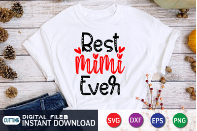 Best Mimi Ever SVG