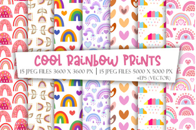 Cool Rainbow Prints