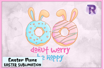 Donut Worry Be Hoppy Easter Puns