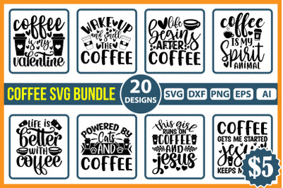 Coffee SVG Bundle