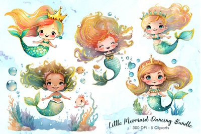 Little Mermaid Dancing Bundle