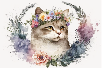 Spring Mystical Cat