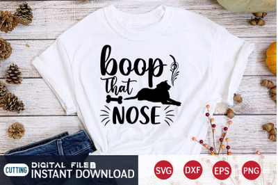 Boop that Nose SVG