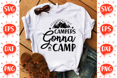 Campers Gonna Camp SVG