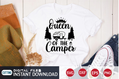 Queen of the Camper SVG