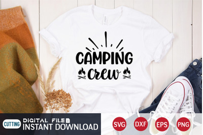 Camping Crew SVG