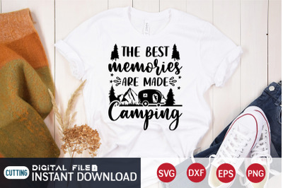 The Best Memories are Made Camping SVG