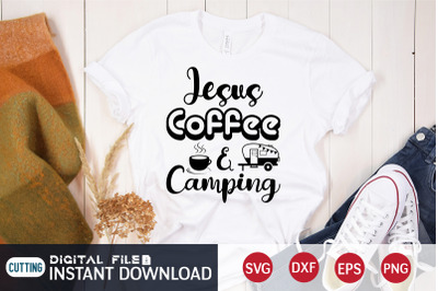 Jesus Coffee &amp;amp; Camping SVG