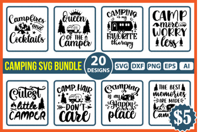 Camping SVG Bundle