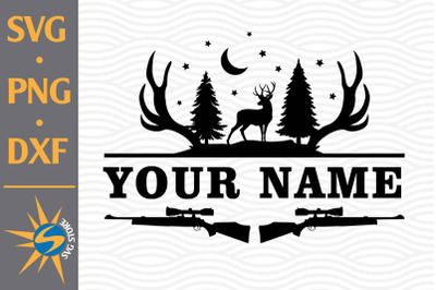 Deer Hunting SVG&2C; PNG&2C; DXF Digital Files Include