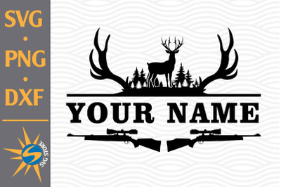Deer Hunting SVG&2C; PNG&2C; DXF Digital Files Include
