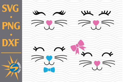 Easter Face SVG&2C; PNG&2C; DXF Digital Files Include